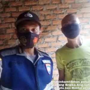 Polres Lebong Himbau Warga Tidak Jemur Kopi Dibadan Jalan