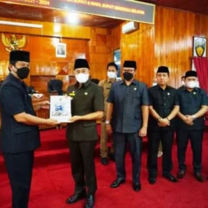 Serah Terima Jabatan, Bupati Ucapan Terimkasih Kepada Semua Pihak