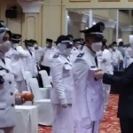 Dilantik Bupati Mura, Zaipul Basri Resmi Pimpin Desa Muara Beliti Baru