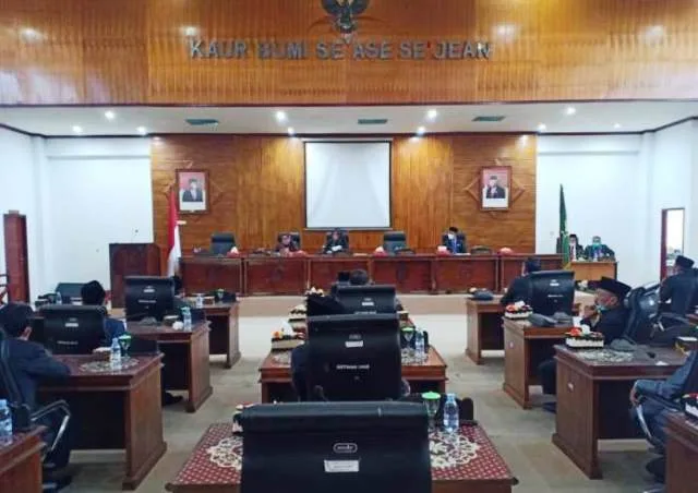 Paripurna Istimewa DPRD Kaur, Pengumuman ‘Lis-Heri’ Sebagai Pemenang Pilbup Kaur