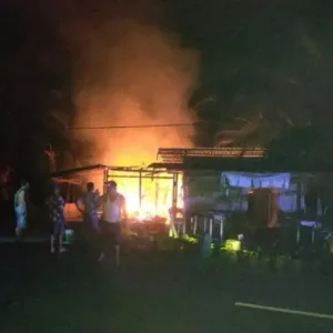 Ditinggal 2 Hari, Rumah Ludes Dilalap Sijago Merah
