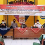 Gelar Linmas, Polres BS dan Satpol PP Latihan Bersama