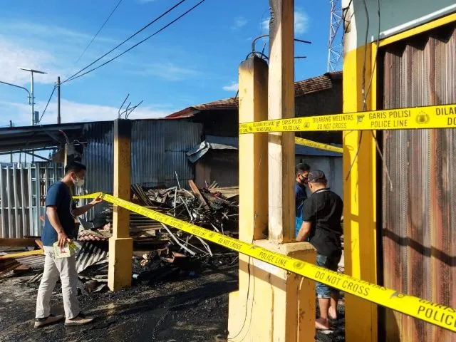 Kebakaran, Polres Mukomuko Lakukan Penyelidikan