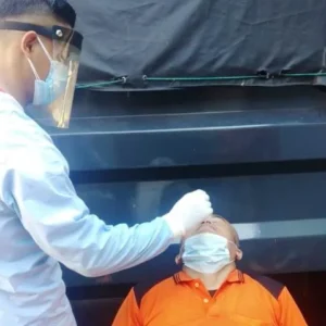 Putus Mata Rantai Covid 19 Polda Bengkulu Gelar Rapid Tes Berkala