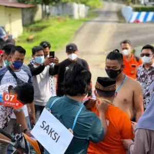 Rekontruksi Pembunuhan Sopir Truk di Kepahiang, Korban Dan Pelaku Sempat Adu Mulut