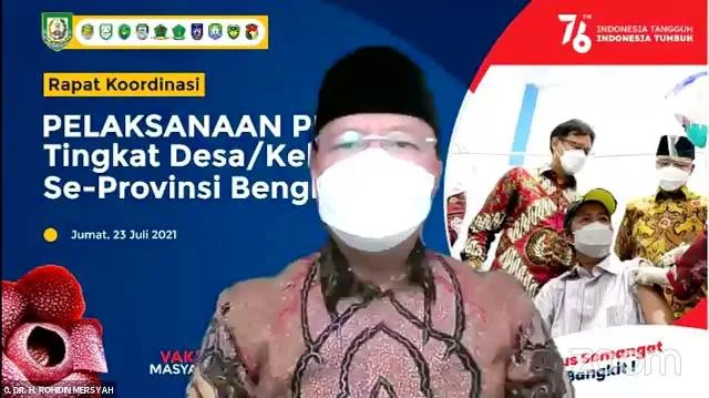 Tak Bisa Ditawar Lagi, Gubernur Rohidin Tetapkan Pelaksanaan PPKM Tingkat Desa dan Kelurahan