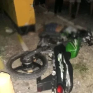 Tumbur Jembatan, Pengendara Ninja R Tewas Ditempat