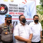 Alumni Akpol 94 Gelar Vaksinasi Massal dan Baksos, Kapolda: Upaya Percepatan Penyehatan Masyarakat