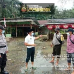 Banjir Genangi 2 Rumah, Polsek Penarik Raya Gerak Cepat Bantu Warganya