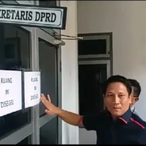 Bukan Tanpa Alasan, Anggota Dewan Segel Ruang Kerja Sekretaris Dewan