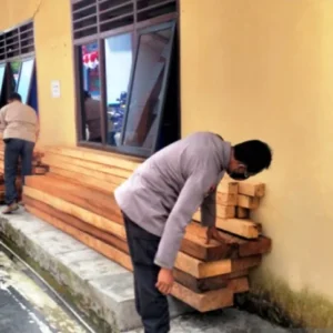 Lakukan Pembalakan Liar, Polres Rejang Lebong Tangkap Tujuh Terduga Pelaku
