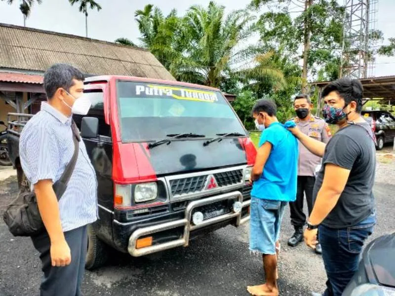 Modus Merental, Resedivis Gelapkan Mobil