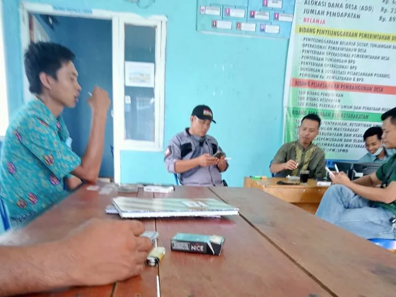 Pihak Kecamatan Tanjung Kemuning, Kades dan Perangkat Desa, Bantah Isu Pungli
