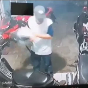 Terekam CCTV, Polisi Buru Dua Pelaku Curanmor