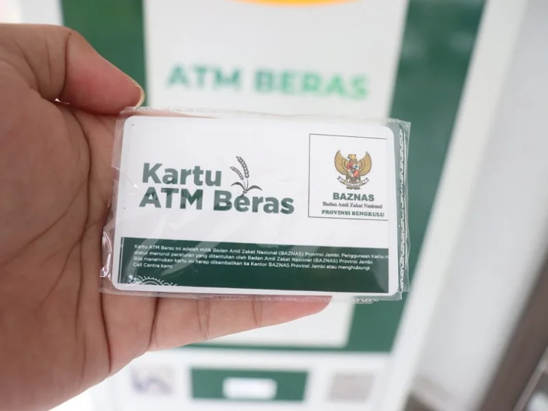 BAZNAS dan Pemprov Bengkulu Launching ATM Beras
