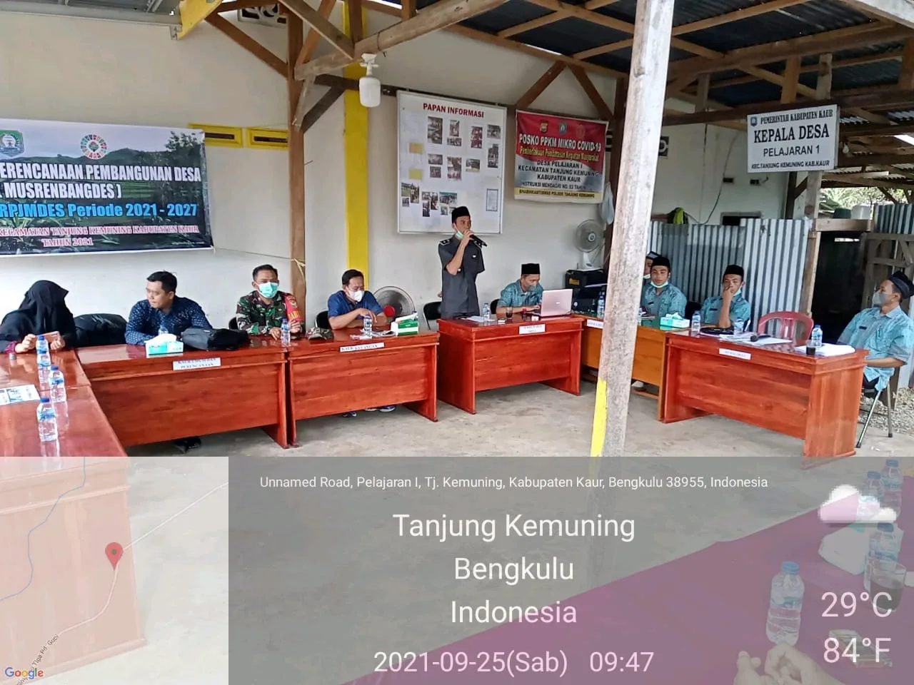 Desa Pelajaran Satu Laksanakan Musyawarah Penetapan RPJMDes dan Pembagian BLT-DD