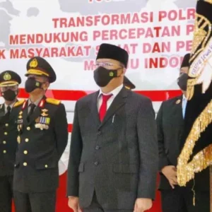 HUT Bhayangkara Ke-75, Gubernur Rohidin Ucapkan Terima Kasih Pada POLRI dan TNI