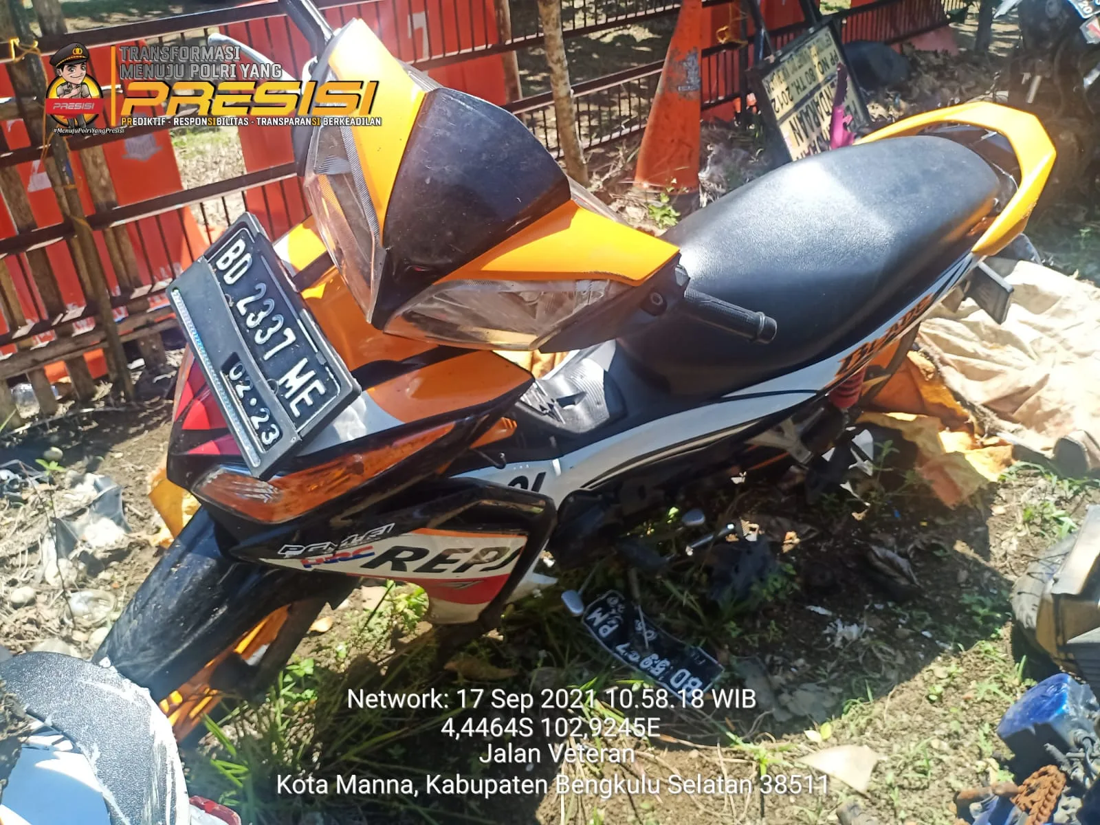 Kecelakaan Tunggal, Warga BS Alami Luka Berat