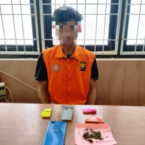 Miliki 5 Paket Ganja, Pemuda Padang Serai Ditangkap Polisi