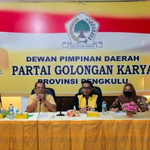 MPO Partai Golkar Gelar Raker Se Bengkulu