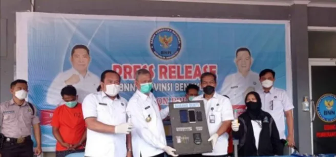 Pesta Sabu, BNN Bengkulu Tangkap 5 Orang