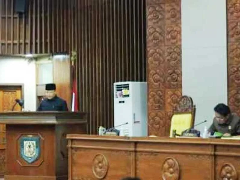 Rapat Paripurna DPRD Provinsi Bengkulu ke 8 Masa Persidangan ke 1 Tahun 2021