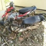 Berhenti Tanpa Menghidupkan Sein, Dua Pengendara Motor Terlibat Kecelakaan