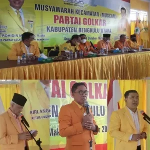 Gelar Muscam, DPD Golkar BU Matangkan Strategi Pemilu 2024