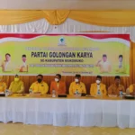 Gelar Pendidikan Politik dan Muscam, DPD Golkar Mukomuko Susun Strategi Pemilu 2024