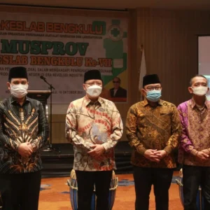Gubernur Rohidin : Semoga Pengusaha yang bergabung di Gakeslab dapat berpegang teguh kepada kode etik organisasi