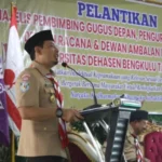 Hadiri Pelantikan Pramuka, Wawali Berharap Pramuka Bantu Program Pemkot