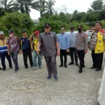 Herwin Suberhani Sidak Pembangunan Jembatan Air Gegasan Kaur