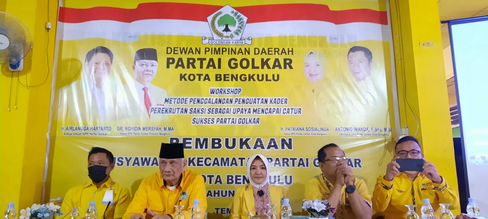 Muscam Golkar Kota Bengkulu, Asnawi A Lamat : Matangkan Fungsionaris, 2024 Golkar Menang Muscam Golkar Kota Bengkulu, Asnawi A Lamat : Matangkan Fungsionaris, 2024 Golkar Menang