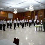 Panitia, Orang Tua Calon dan Calon Tamtama PK TNI AD Gelombang II Tandatangani Pakta Integrita