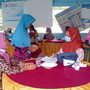 Pastikan Kesehatan Warga, Desa Pelajaran Satu Rutin Gelar Posyandu