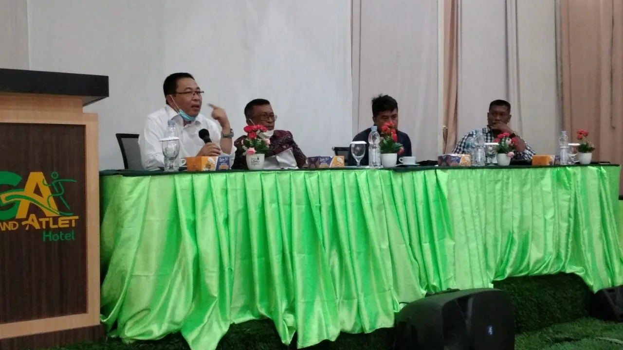 Rapat perdana Asprov PSSI, Bang Zola : Jayalah Kembali Sepakbola Bengkulu