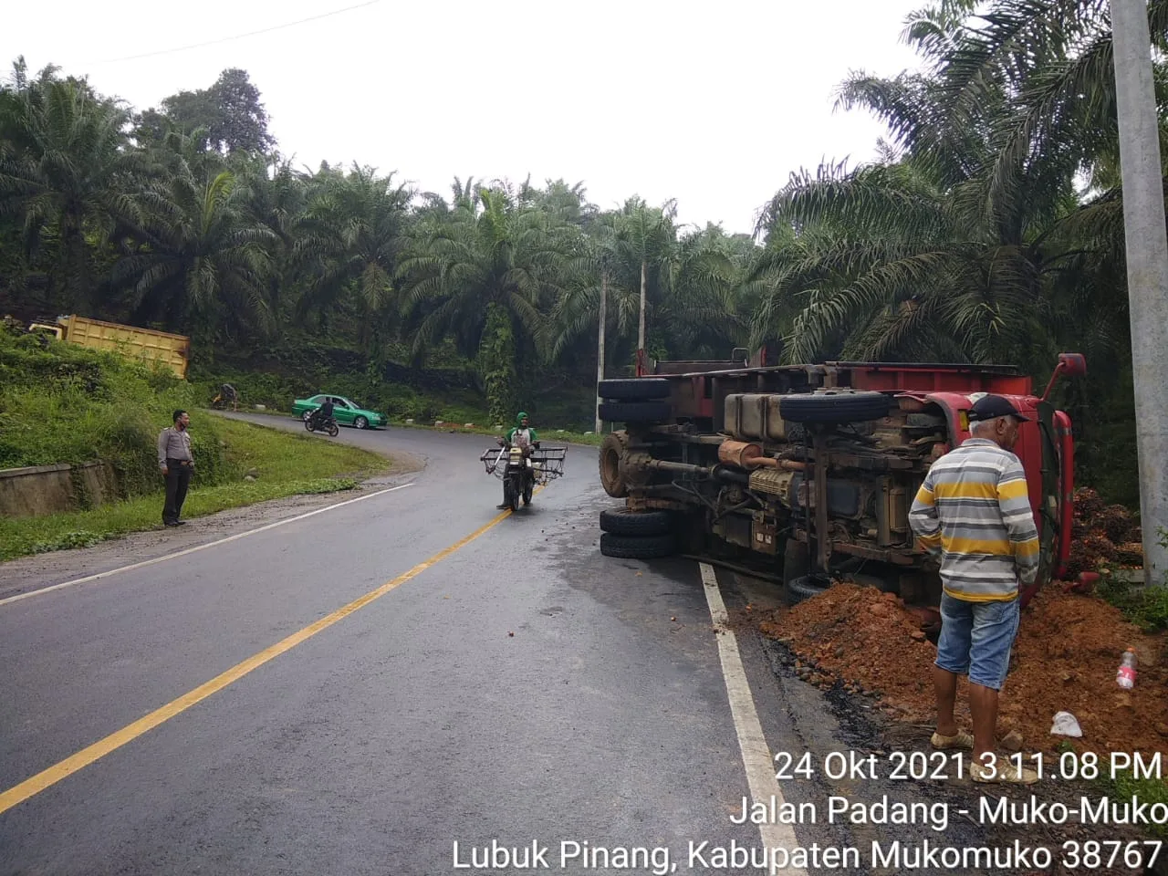 Rem Kurang Berfungsi, Truk Alami Lakatunggal