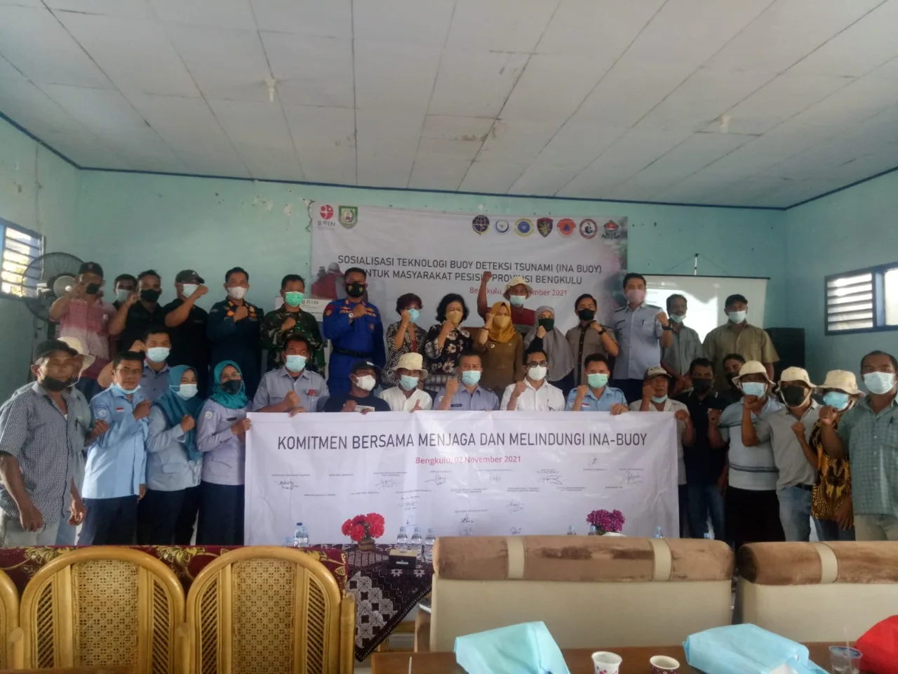 BRIN Gelar Sosialisasi Ina Buoy Deteksi Tsunami Bengkulu