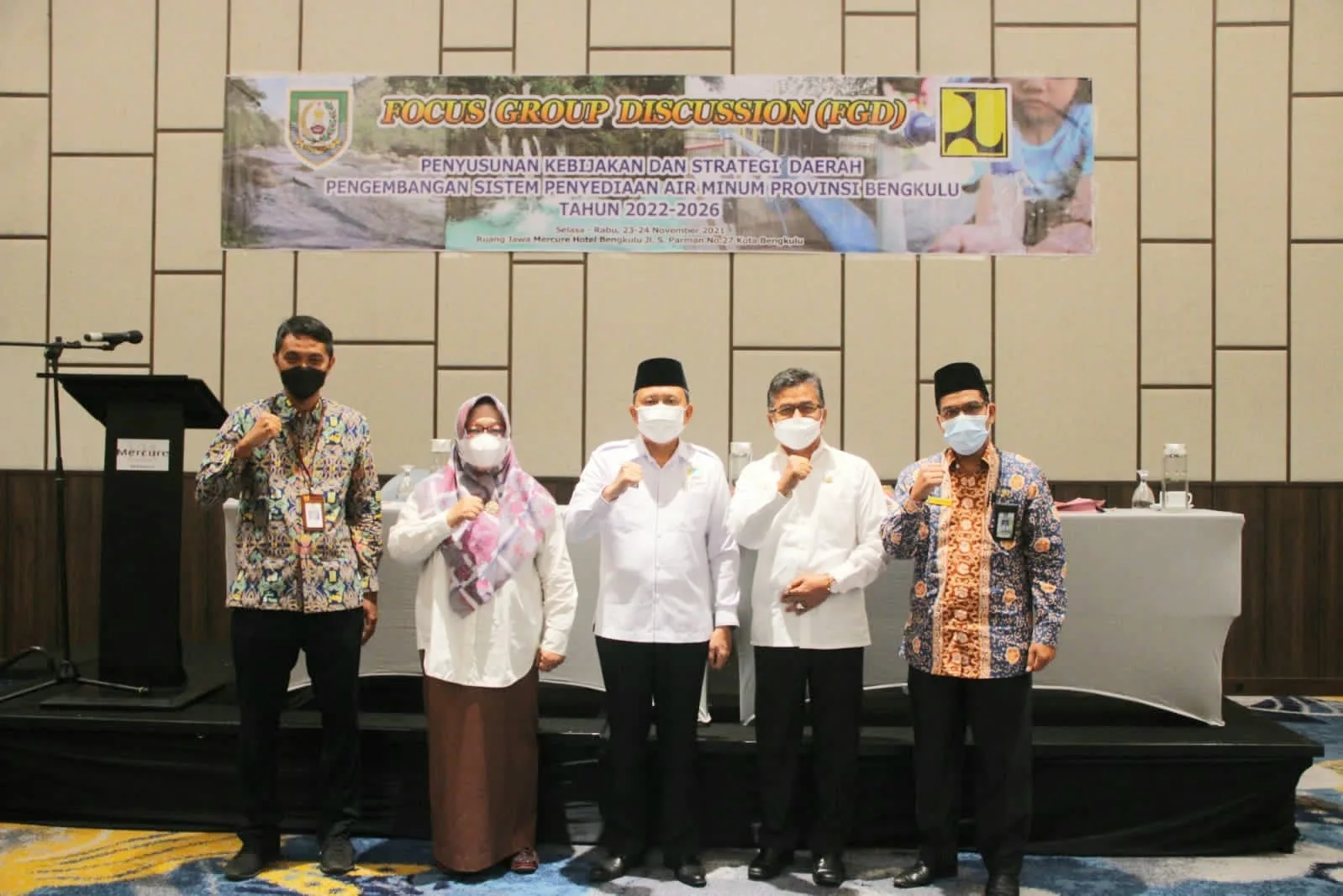 Buka FGD KSD-PSPAM Provinsi Bengkulu 2022 – 2026, Ini Penegasan Sekda Hamka