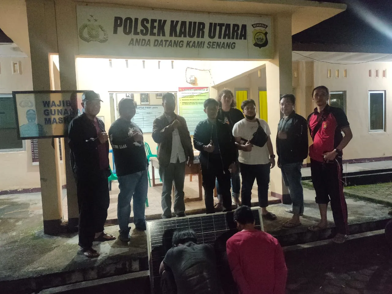 Curi Panel Lampu Jalan, Dua Pelajar Ditangkap