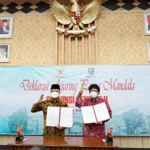 Gubernur Rohidin Hadiri Pembentukan Jejaring Panca Mandala Provinsi Bengkulu