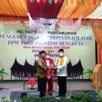 Gubernur Rohidin Kukuhkan Hasanuddin Adnan Sebagai Ketua DPW PKDP 2021-2026