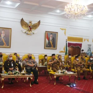 Gubernur Rohidin Pimpin Rakor Tindak Lanjut Inmendagri Nomor 62 Tahun 2021