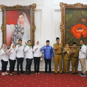 Gubernur Rohidin Sambut Baik Keberadaan Pemuda Tani HKTI Provinsi Bengkulu