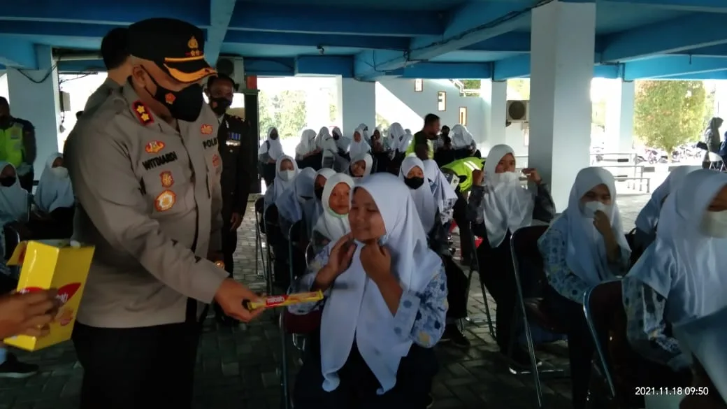 HUT ke 53 Provinsi Bengkulu, Polres Mukomuko Gelar Serbuan Vaksinasi Polri Presisi
