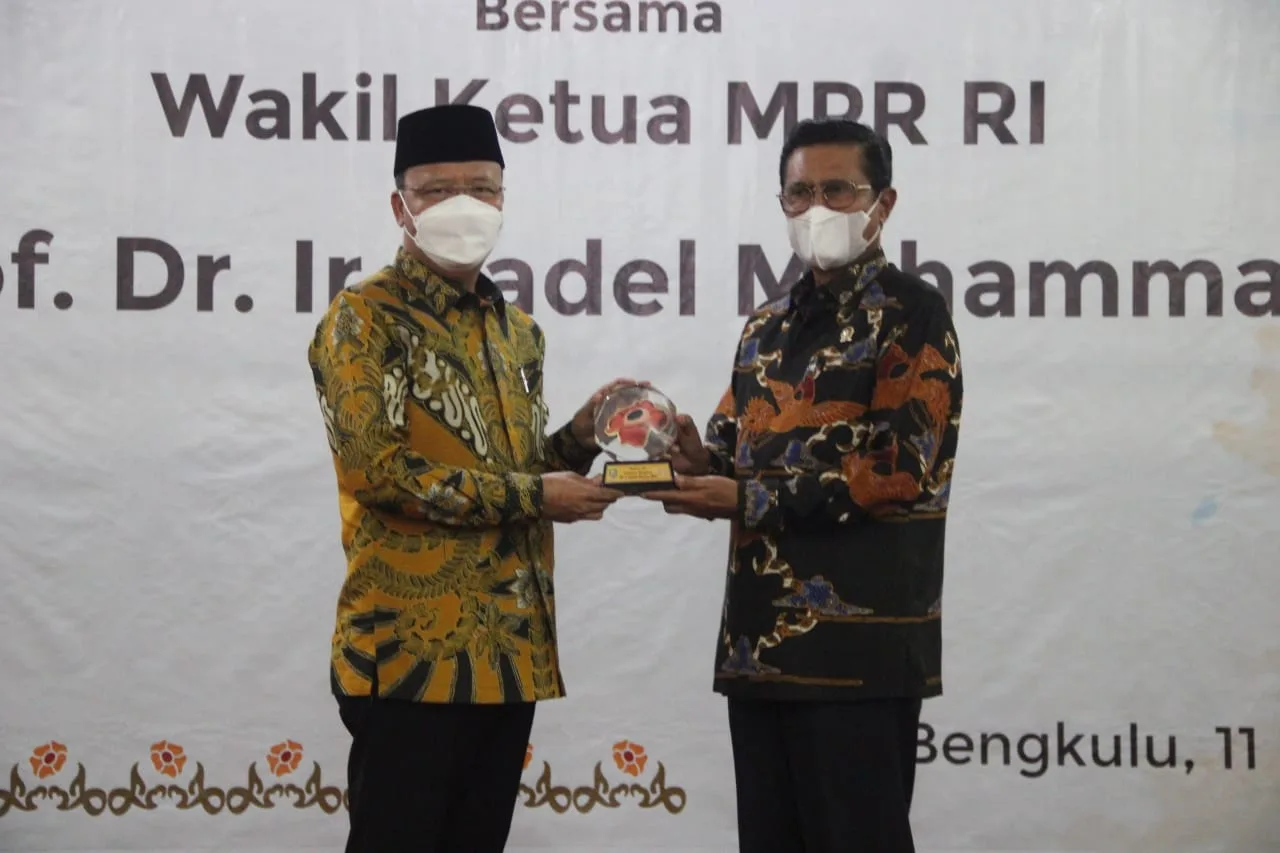 Jumpa Dengan Gubernur Rohidin, Fadel Muhammad Siap Berikan Support Bagi Bengkulu