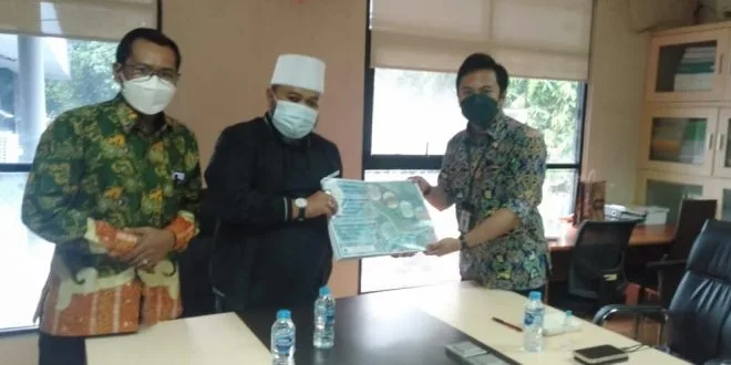 Kejar Pembangunan Kuta Tuo Tahap II, Helmi Hasan Sambangi Kemen PUPR