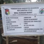 Menelan Biaya Cukup Fantastis, Warga Minta Realisasi DD Mundam Marap Dikawal Ketat