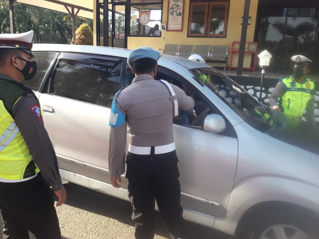 Operasi Zebra Nala 2021, Personil Polres Mukomuko di Periksa