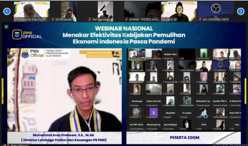 PB PMII Launching Lembaga Profesi Ekonomi dan Keuangan